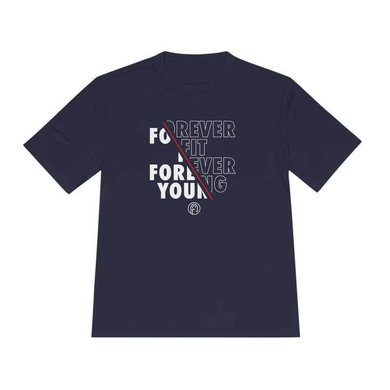 "Forever Fit, Forever Young" CEO Signature Performance Tee